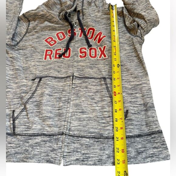 Boston Red Sox New Era Space Dye French Terry Full Zip Hoodie Womens Medium - Picture 8 of 9